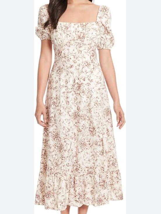 London Times Dresses & Skirts - London Times Floral Folk Lore Maxi Dress